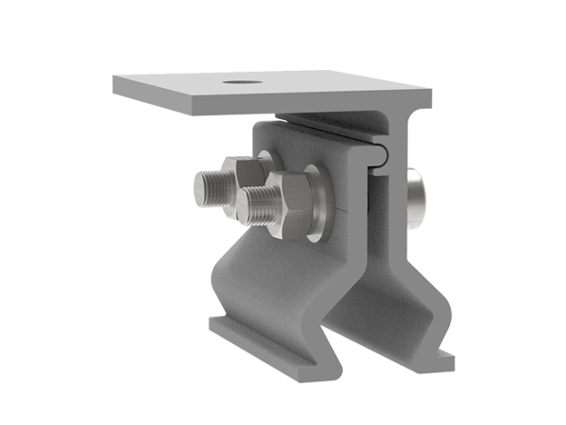 05 is rail-based clamp for solar installation on standing seam metal ...