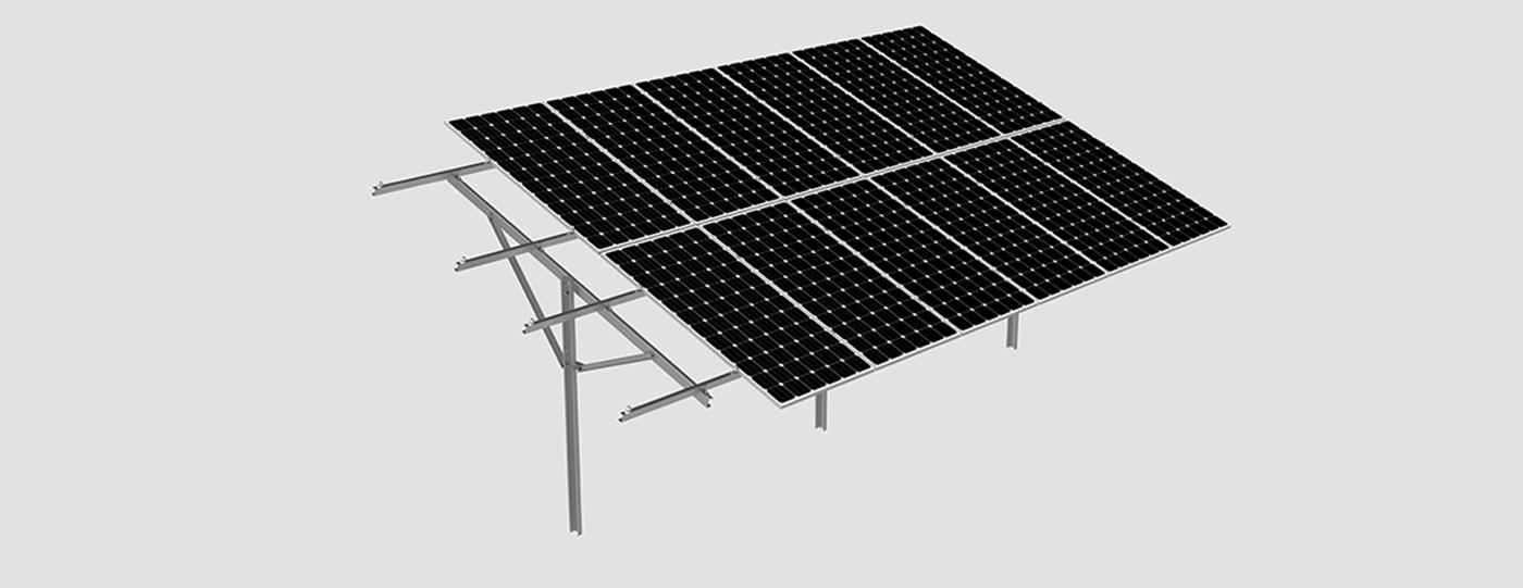 SP Pile Ground Solar Mounting System