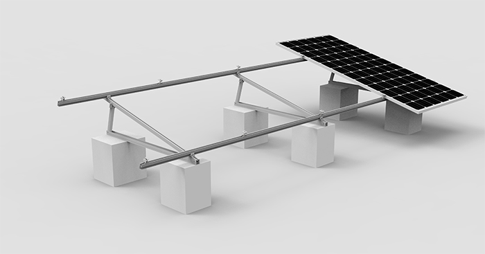 PAT solar mount system is triangle system for portriat solar ...