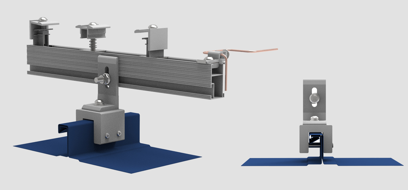 Standing Seam Clamp 28# Solar Mounting