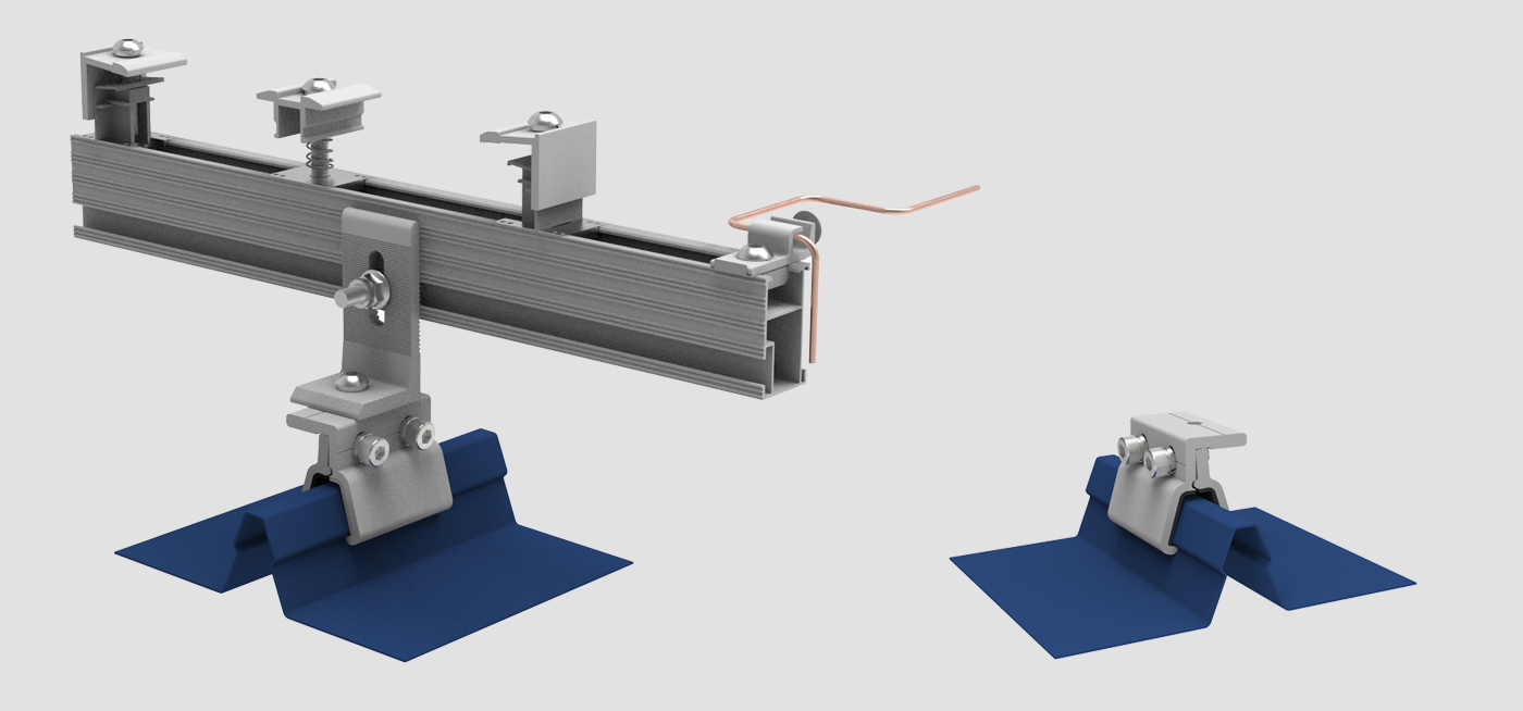 Standing Seam Clamp 03# Solar Mounting