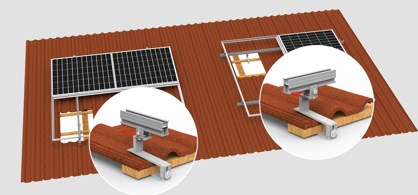 Tile Roof Hook 07# Solar Mounting