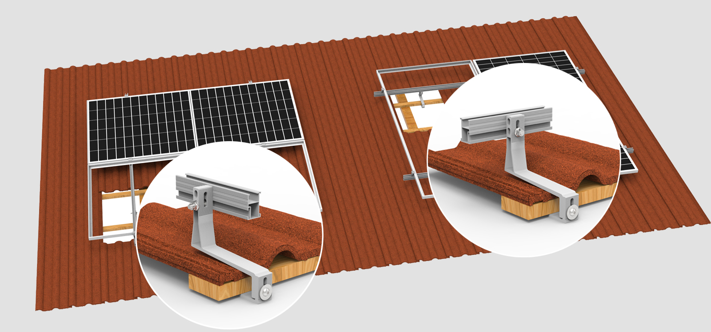 Tile Roof Hook 06# Solar Mounting