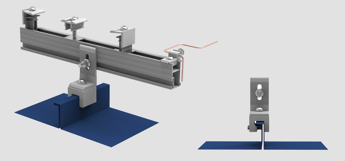 Standing Seam Clamp 23# Solar Mounting